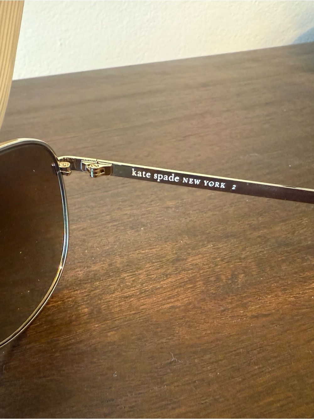 New Kate Spade Emmaline aviator sunglasses - Picture 4 of 9